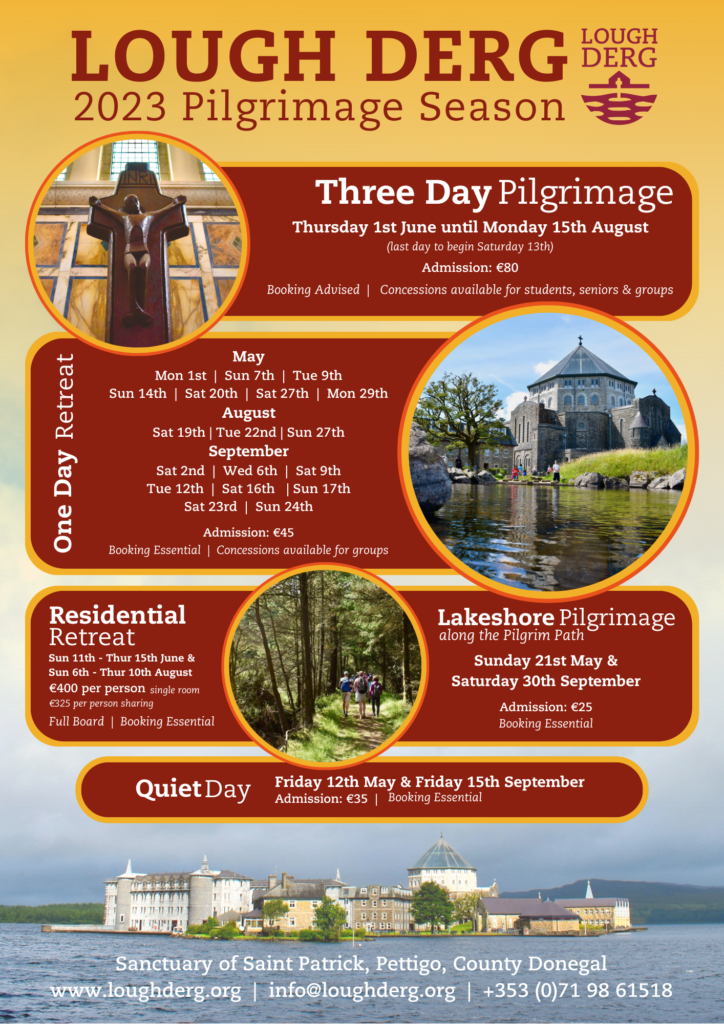 LOUGH DERG PILGRIMAGE SEASON 2023 - Diocese Of Clogher